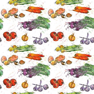 İle Seamless Modeli el çekilmiş sebze