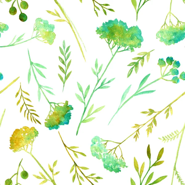 Hand drawn color floral background — Stock Photo, Image
