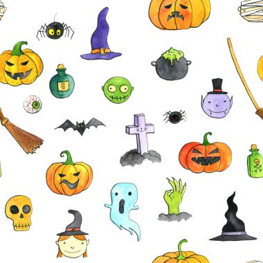 Cadılar Bayramı kusursuz desen