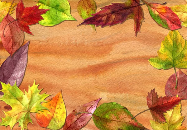 Sulu Boya ahşap doku