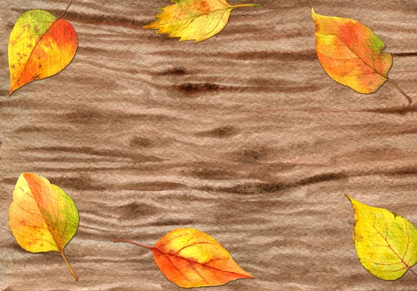 Sulu Boya ahşap doku