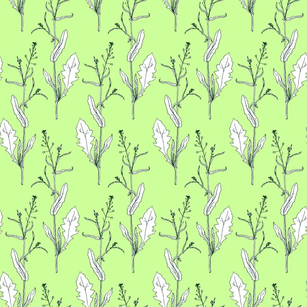 Bitki ve çiçeklerle kusursuz desen