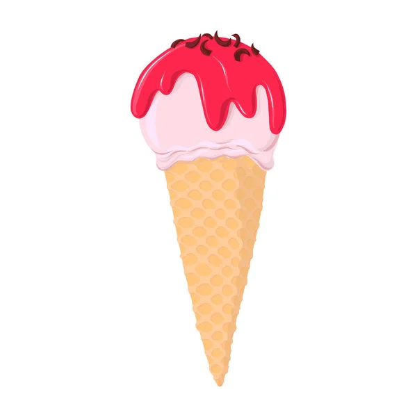 Vector ice cream — Stock Vector