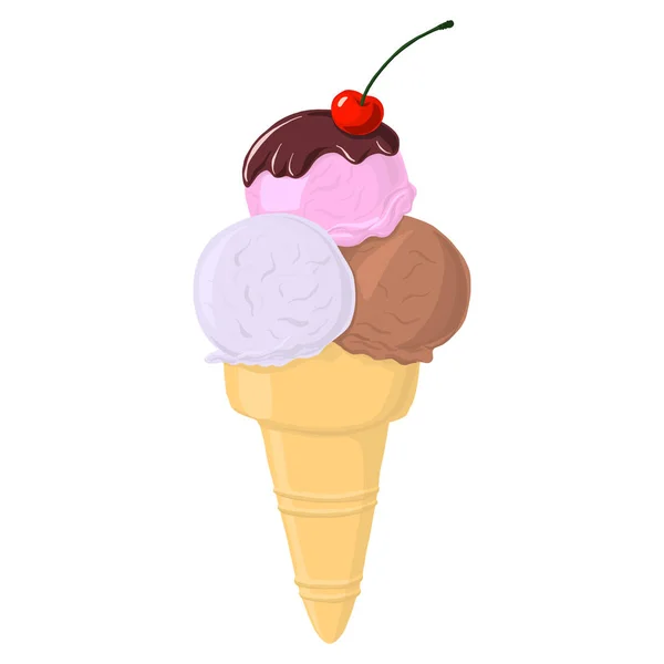 矢量冰淇淋 — 图库矢量图片