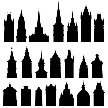 evlerin Vector silhouettes