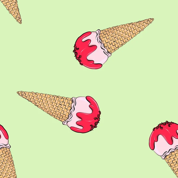 Dondurmalı vektörsüz desen — Stok Vektör