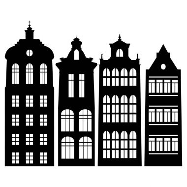 evlerin Vector silhouettes