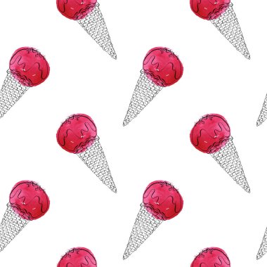 Dondurmalı vektörsüz desen