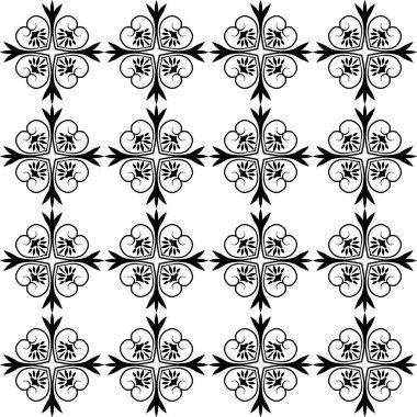 vektör antika seamless modeli