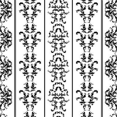 vektör Barok seamless modeli