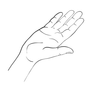 çizilmiş kadın el el