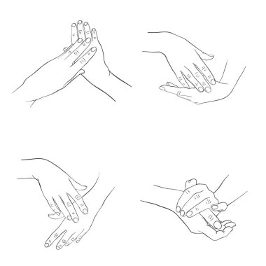 Kadın eli krem sürüyor.