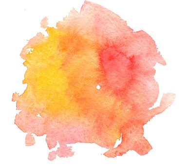 turuncu suluboya arkaplan, boya lekesi