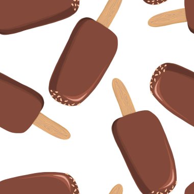 Dondurmalı vektörsüz desen