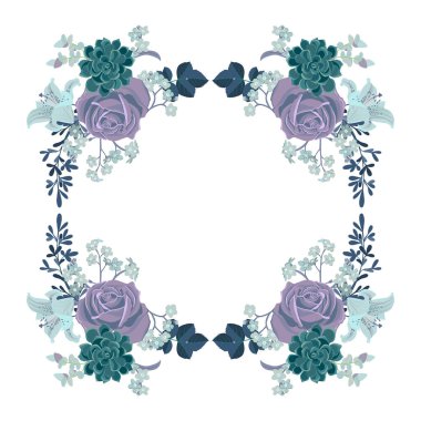 vektör çizim çiçekleri