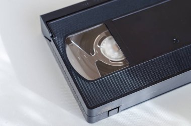 Analog video kasetinin bir parçası.