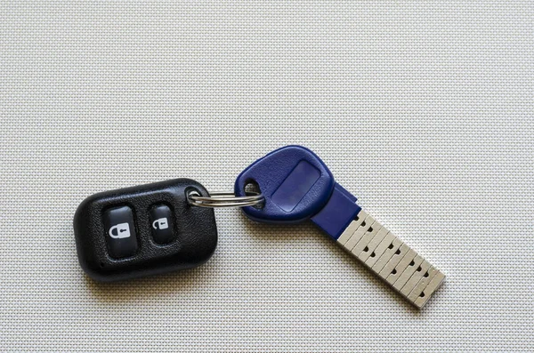 Chipped Door Key Remote Control Innovative Key Unique Secret Combination — Stock Photo, Image
