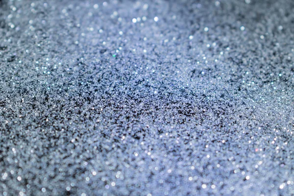 Blurred Silver Shiny Background Small Sparkles — ストック写真