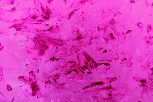 Textura Abstracta Brillante Pintura Sobre Lienzo Color Rosa Sus Tonos — Foto de Stock