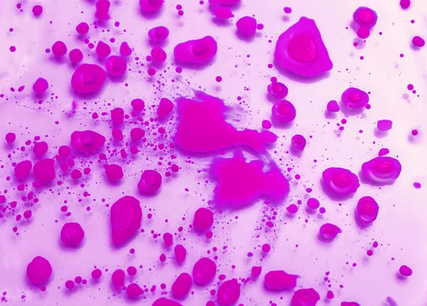 Абстрактний Рожевий Фон Краплі Фарби — стокове фото