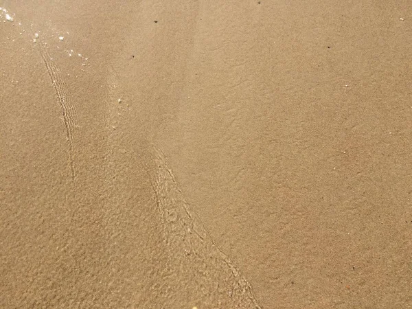 Sand på stranden — Stockfoto