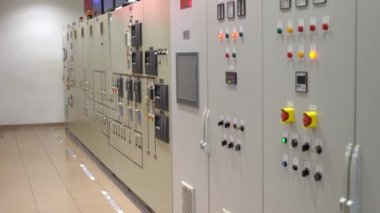 main control computer at the incinerator