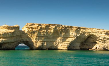 Barr Al Jissah Umman Muscat sahil manzaraya