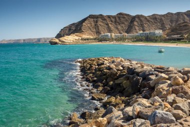 Barr Al Jissah Umman Muscat sahil manzaraya