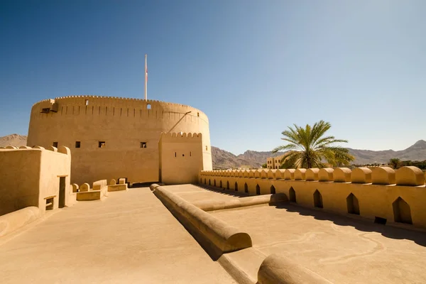 Nizwa, Oman arabiska halvön Panorama Fort — Stockfoto