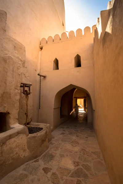 Nizwa, Omã Península Arábica Panorama Fort — Fotografia de Stock