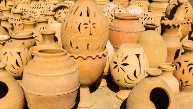 Nizwa, Umman Arap Yarımadası'nda Panorama Fort