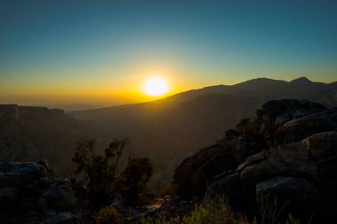 Jabal Akhdar Al Hajar Dağları'nda Umman Dağları