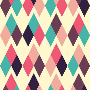 Küçük edikula ile modern geometrik seamless modeli.