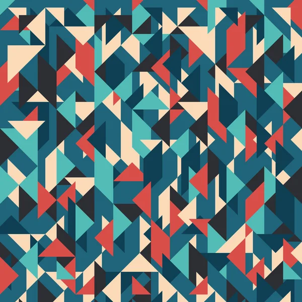 抽象幾何学的背景 現代の三角形 — ストックベクタ