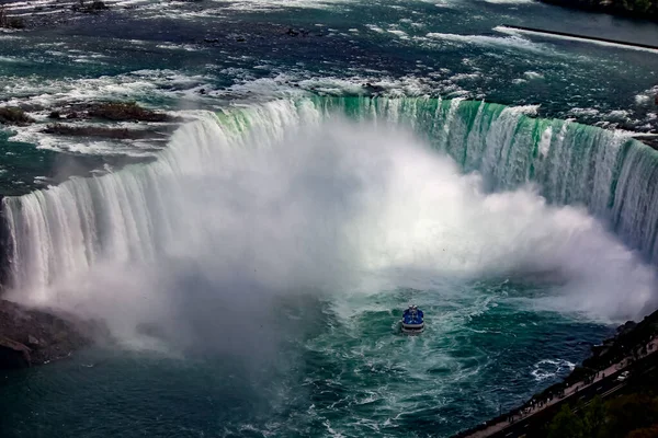 Horeshoe Falls Desde la Torre Skylon — Foto de Stock