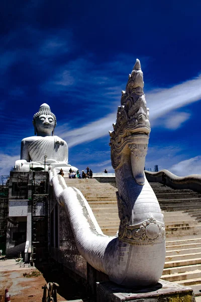 大佛纪念碑与山田寺的地基 — 图库照片