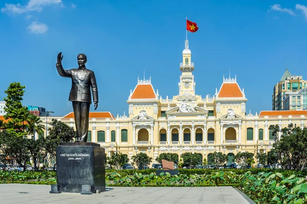 Edificio del Comité de los Pueblos de Hochiminh — Foto de Stock