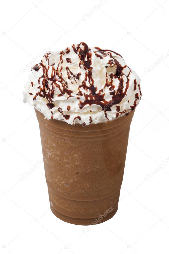 Whipped Cream Creamy Iced Coffee Cappuccino