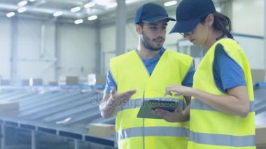 İki mesaj sıralama Merkezi çalışanları kullanarak Tablet konuşmayı ise.