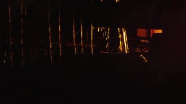 Erimiş yanma işleme ağır sanayi makineleri Metal Bar sıcak.