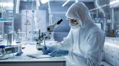 Bir güvenli yüksek düzey araştırma laboratuvarı bilim adamı yazma Dow