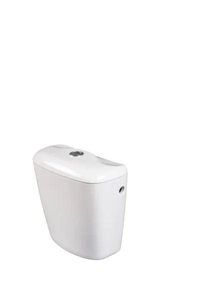 Туалет миска изолированы на белом — стоковое фото