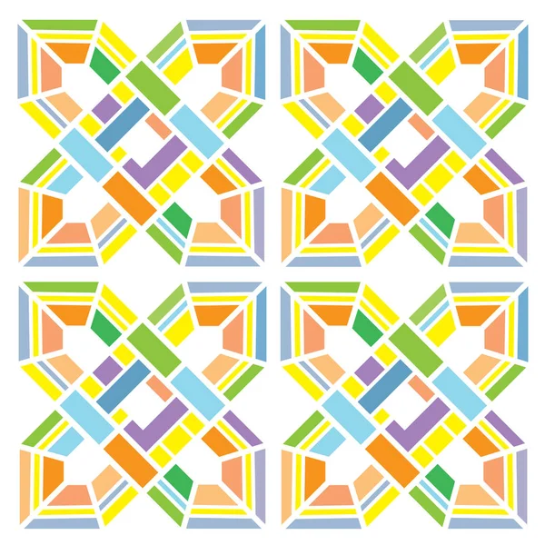 Barvy pozadí vintage geometrie — Stockový vektor
