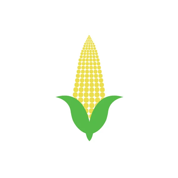 Mazorca de maíz madura — Vector de stock