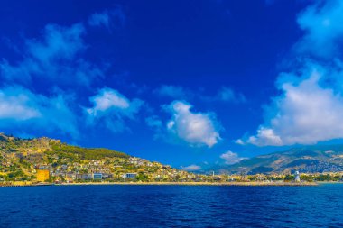 Alanya deniz feneri ile manzara