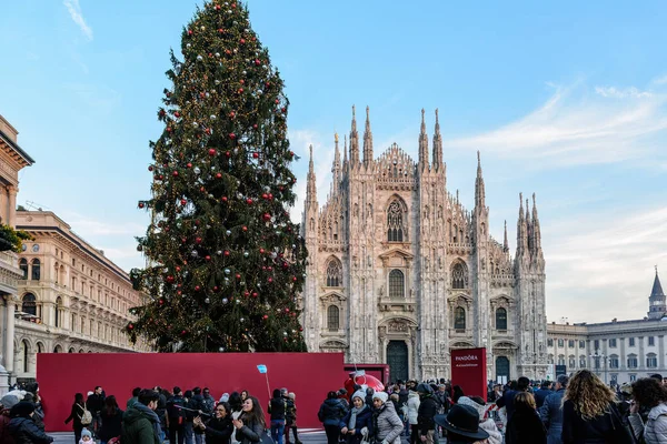 Milánská katedrála Duomo di Milano — Stock fotografie