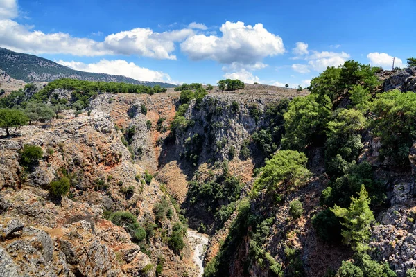 Aradena kloof, Kreta, Griekenland — Stockfoto