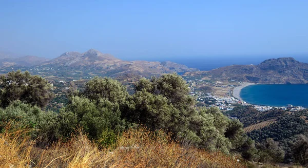 Panorama pejzaż wyspa Crete, Grecja — Zdjęcie stockowe