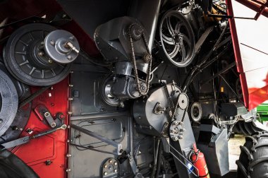 Bir hasat iletimini Mekanik vites.