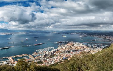 İngiltere top of Rock'tan üzerinden üzerinde havadan görünümü 